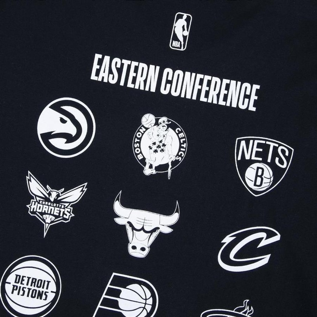 Imagem 5 do produto Camiseta New Era Core Nba Eastern Conferenc Team Logos - Masculina