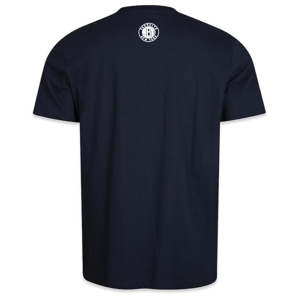 Imagem 2 do produto Camiseta New Era Brooklyn Nets Nba Regular Core - Masculina