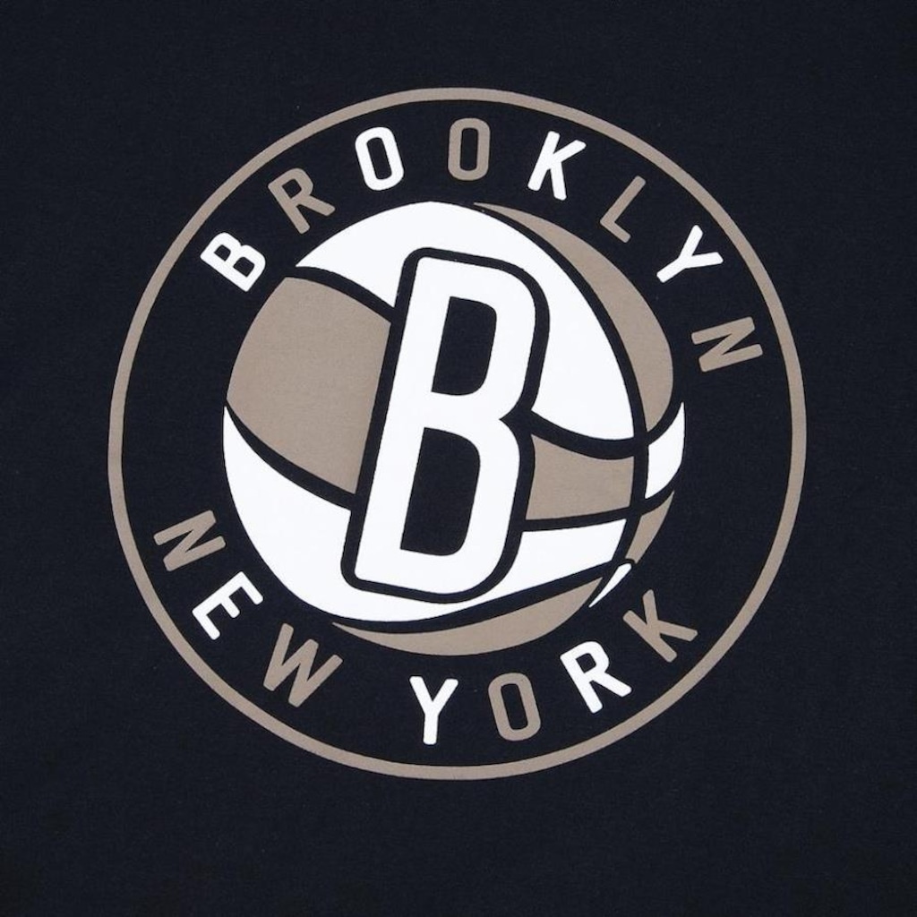 Imagem 3 do produto Camiseta New Era Brooklyn Nets Nba Regular Core - Masculina