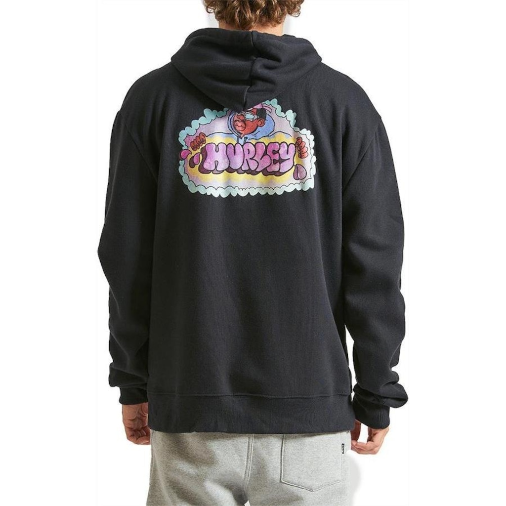 Imagem 2 do produto Blusão de Moletom Hurley Canguru Poise - Masculino
