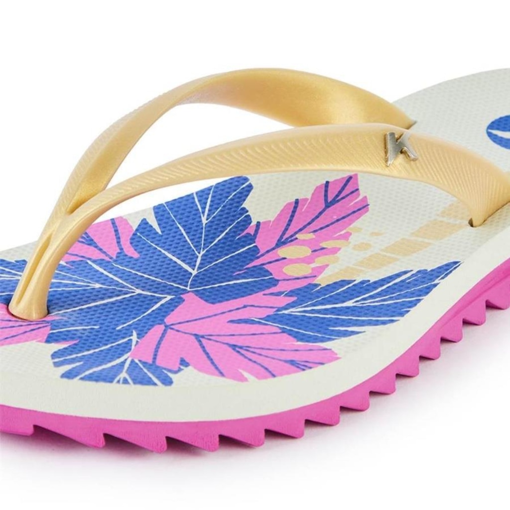 Imagem 4 do produto Chinelo Kenner Ibiza Palm Estampada - Feminino