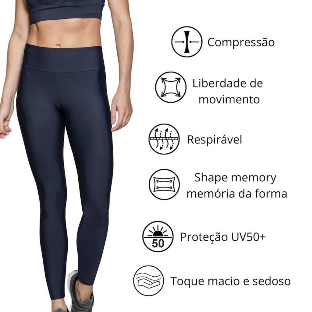 Imagem 3 do produto Calça Legging Run More Blocking - Feminina