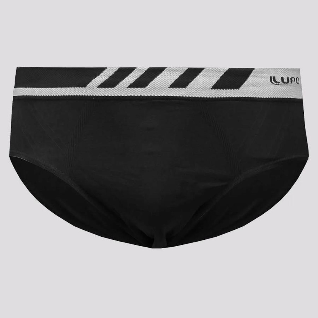 Imagem 2 do produto Kit Cueca Slip Lupo Microfibra sem Costura - 6 Unidades - Masculino