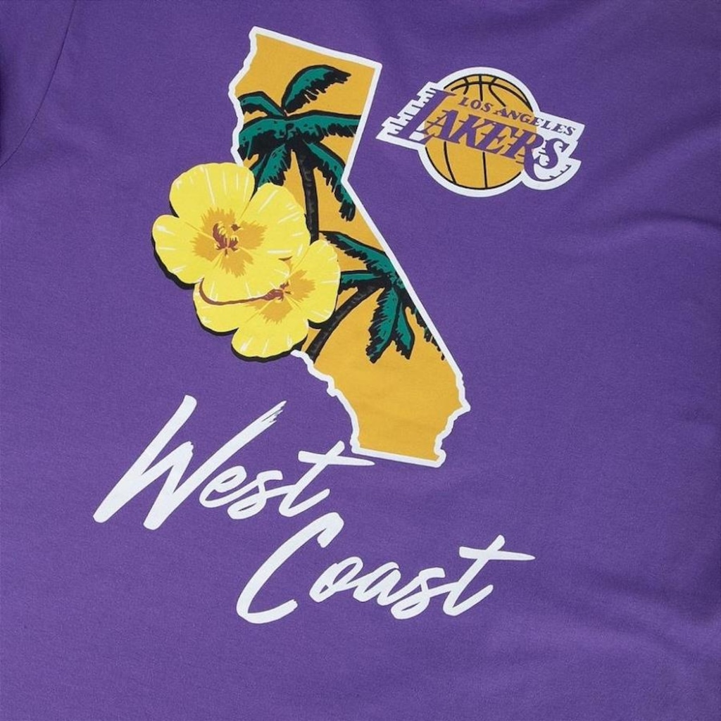 Imagem 4 do produto Camiseta New Era Los Angeles Lakers Nba City Icons - Masculina