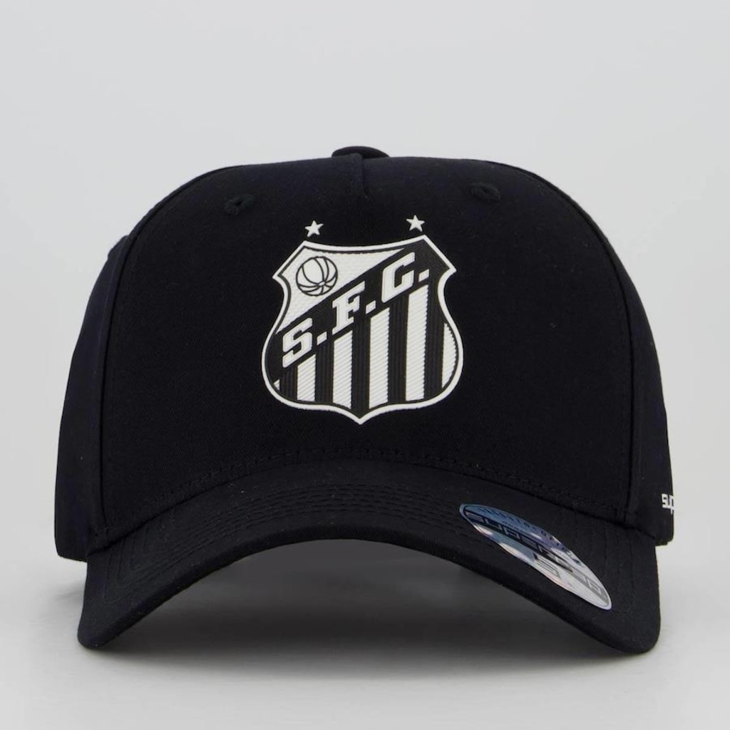 Imagem 4 do produto Boné Aba Curva Supercap do Santos Americano - Snapback - Adulto