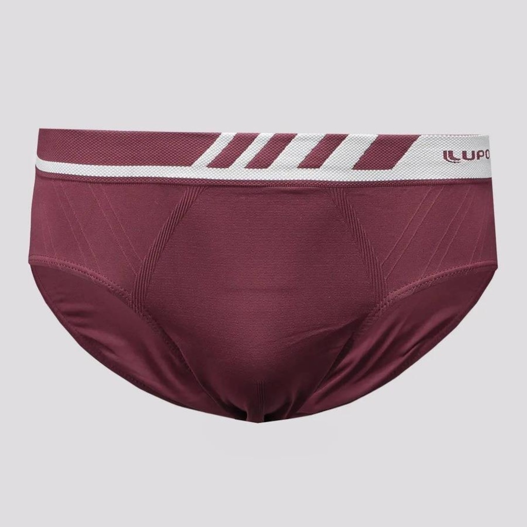 Imagem 2 do produto Kit 9 Cuecas Slip Lupo Microfibra sem Costura - 9 Unidades - Masculina