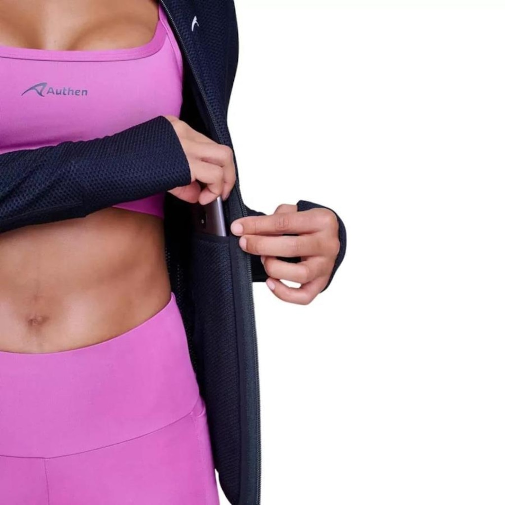 Imagem 2 do produto Jaqueta sem Capuz Authen Textura Gust Ind - Feminina