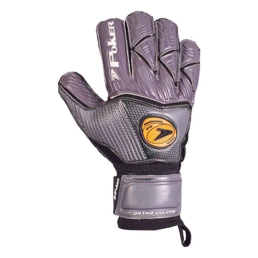 Imagem 2 do produto Luvas de Goleiro de Campo Poker Prof Ortho Vulcan - Adulto