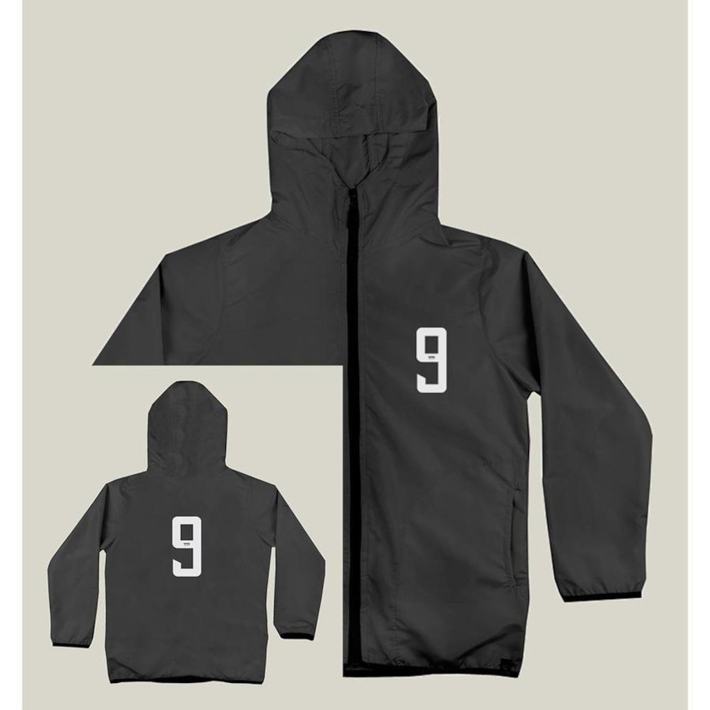 Imagem 3 do produto Jaqueta Corta Vento Infanto Juvenil Masculino Wss Time 9