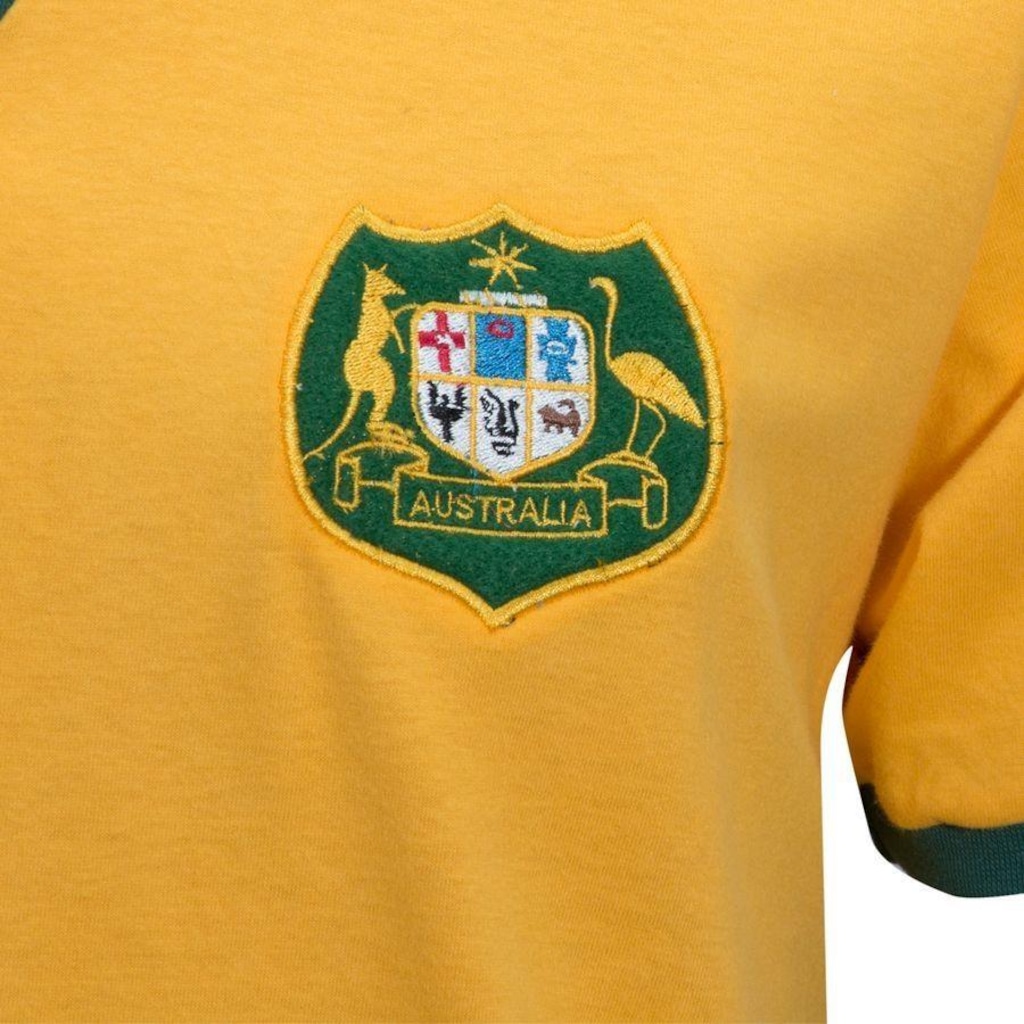 Imagem 4 do produto Camisa da Austrália 1974 Liga Retrô - Masculina