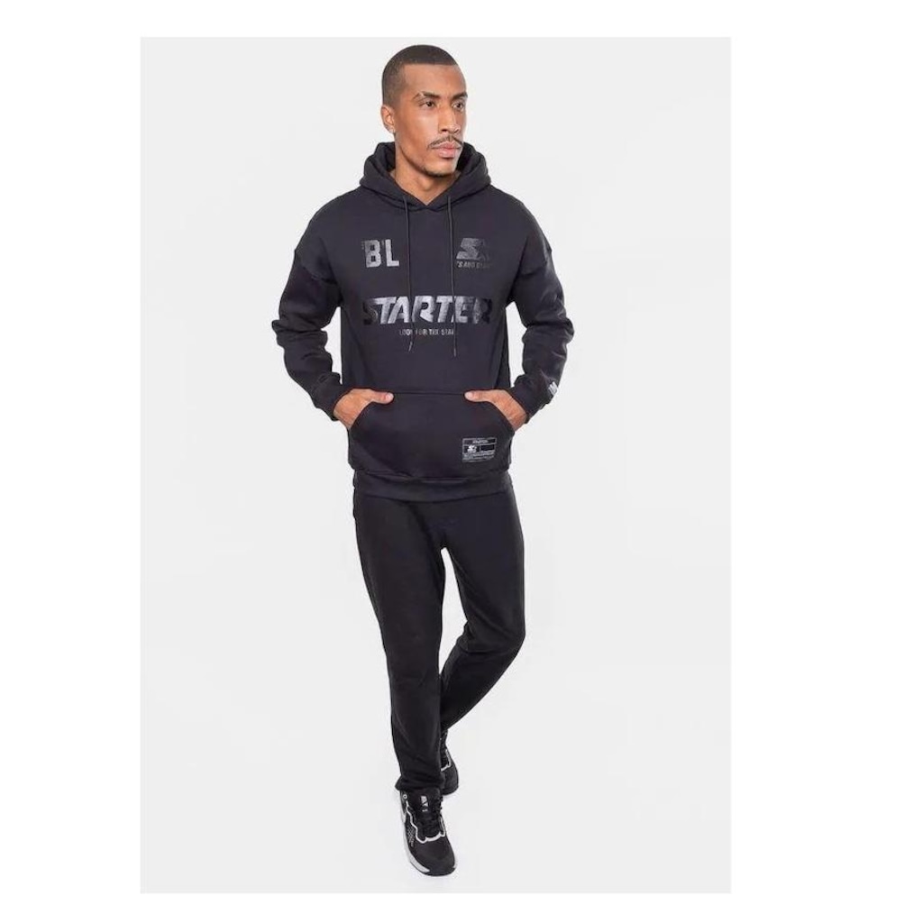 Imagem 3 do produto Blusão de Moletom com Capuz Starter Overtone - Masculino