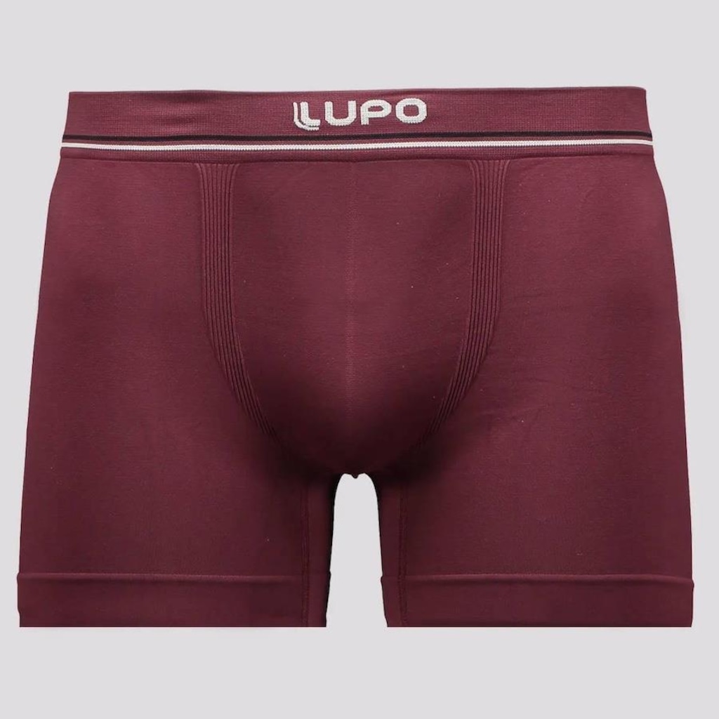Imagem 2 do produto Cueca Boxer Lupo Microfibra sem Costura - 9 Unidades - Adulto