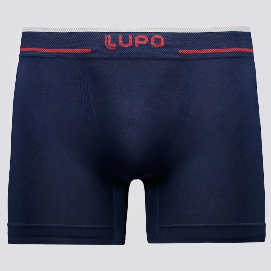 Imagem 2 do produto Cueca Boxer Lupo Microfibra sem Costura - 9 Unidades - Adulto