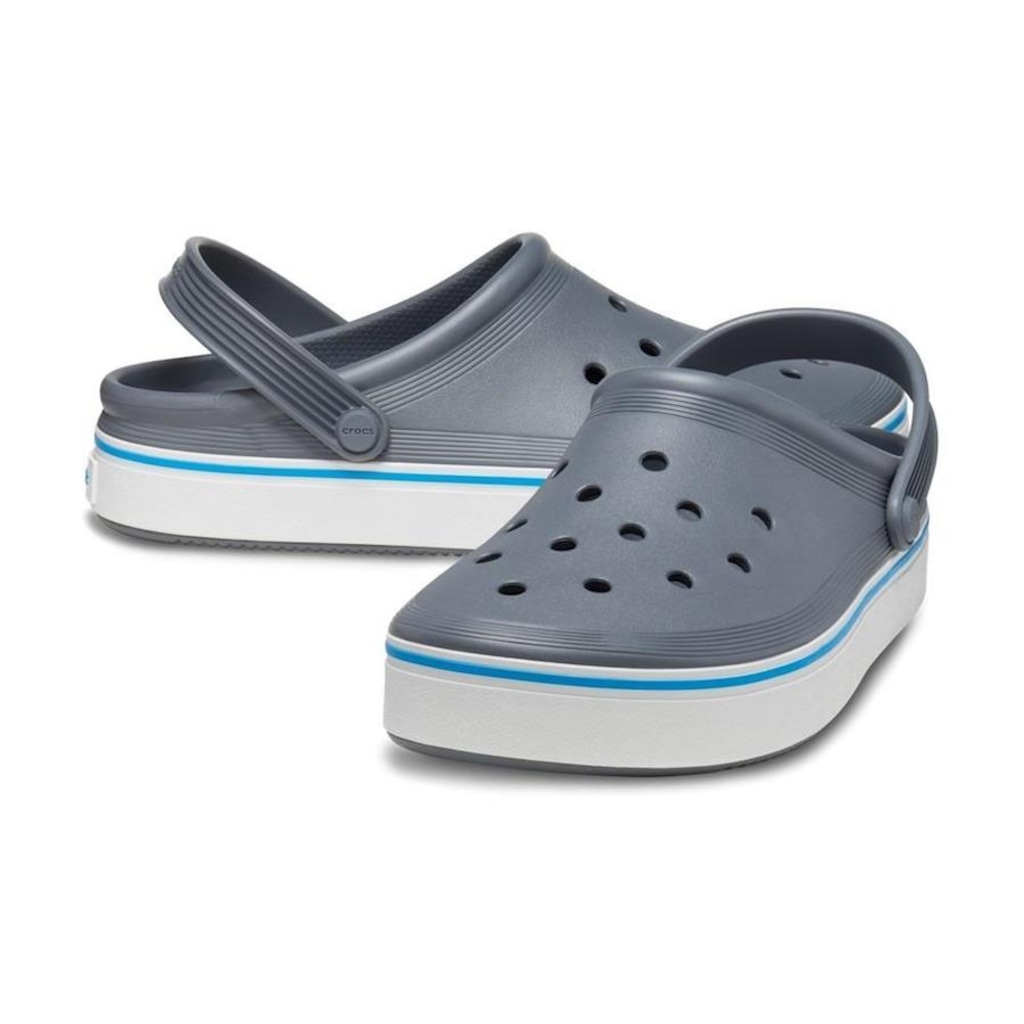 Imagem 5 do produto Sandália Crocs Crocband Off Court Clog Charcoal - Unissex
