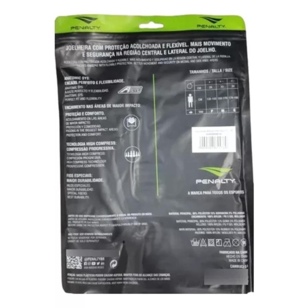 Imagem 3 do produto Joelheira Penalty Indoor Pro Xxlv - Adulto