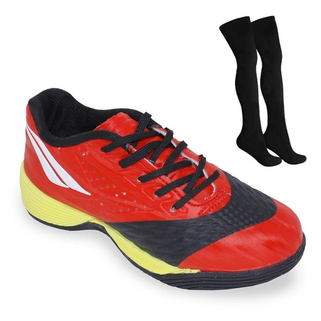 Imagem 1 do produto Chuteira Futsal Penalty Max 200 Y-1 + Par de Meião - Infantil