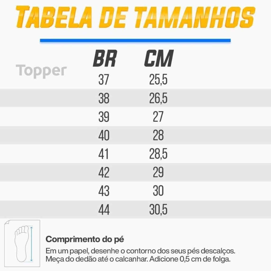 Imagem 4 do produto Chuteira Futsal Topper Maestro Td Iv - Adulto