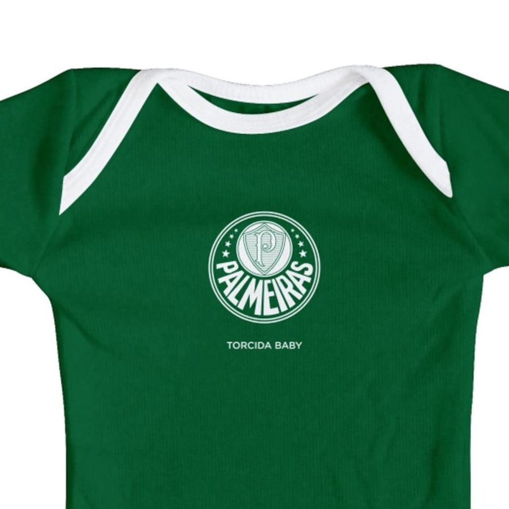Imagem 2 do produto Body do Palmeiras Verde Torcida Baby Oficial - Infantil