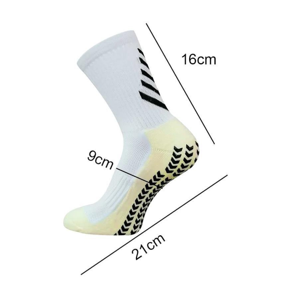 Imagem 2 do produto Meia Esportiva Gold Sports Futebol Titan Ii e Anti - Derrapante Adulto