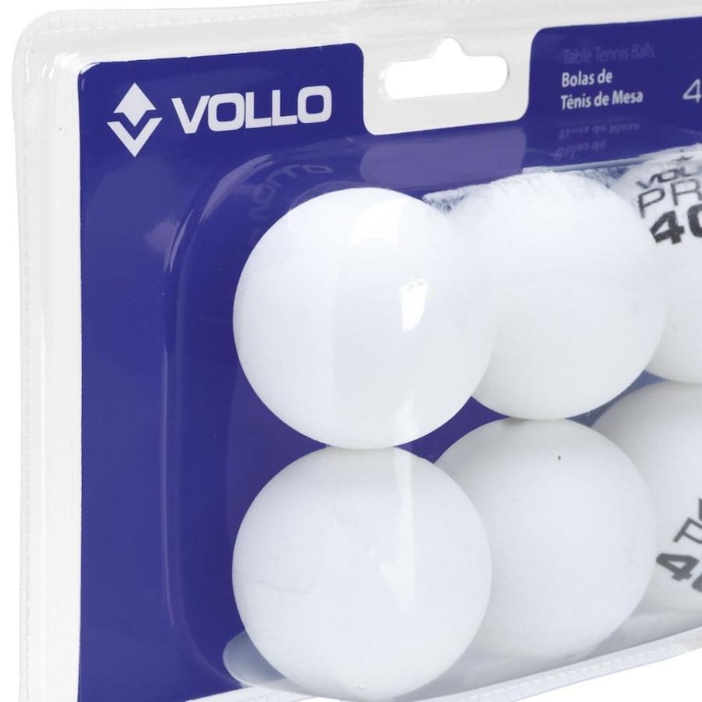 Imagem 2 do produto Bola de Tênis de Mesa Vollo 1 Estrelas com 06 Bolas