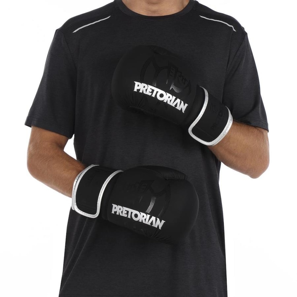 Imagem 2 do produto Kit Luvas de Boxe e Muay Thai Pretorian Fx2 + Bandagem + Bucal