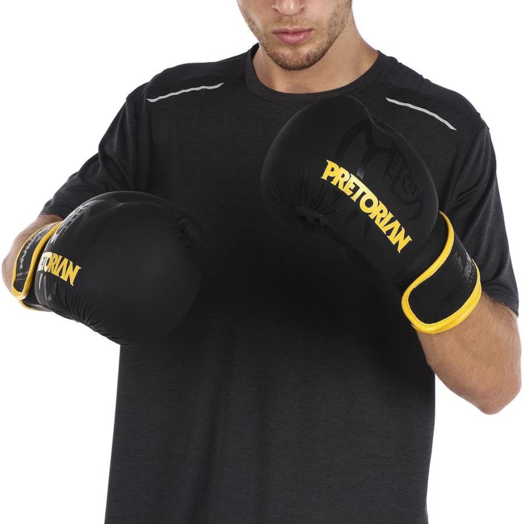 Imagem 2 do produto Kit Luvas de Boxe e Muay Thai Pretorian Fx2 + Bandagem + Bucal