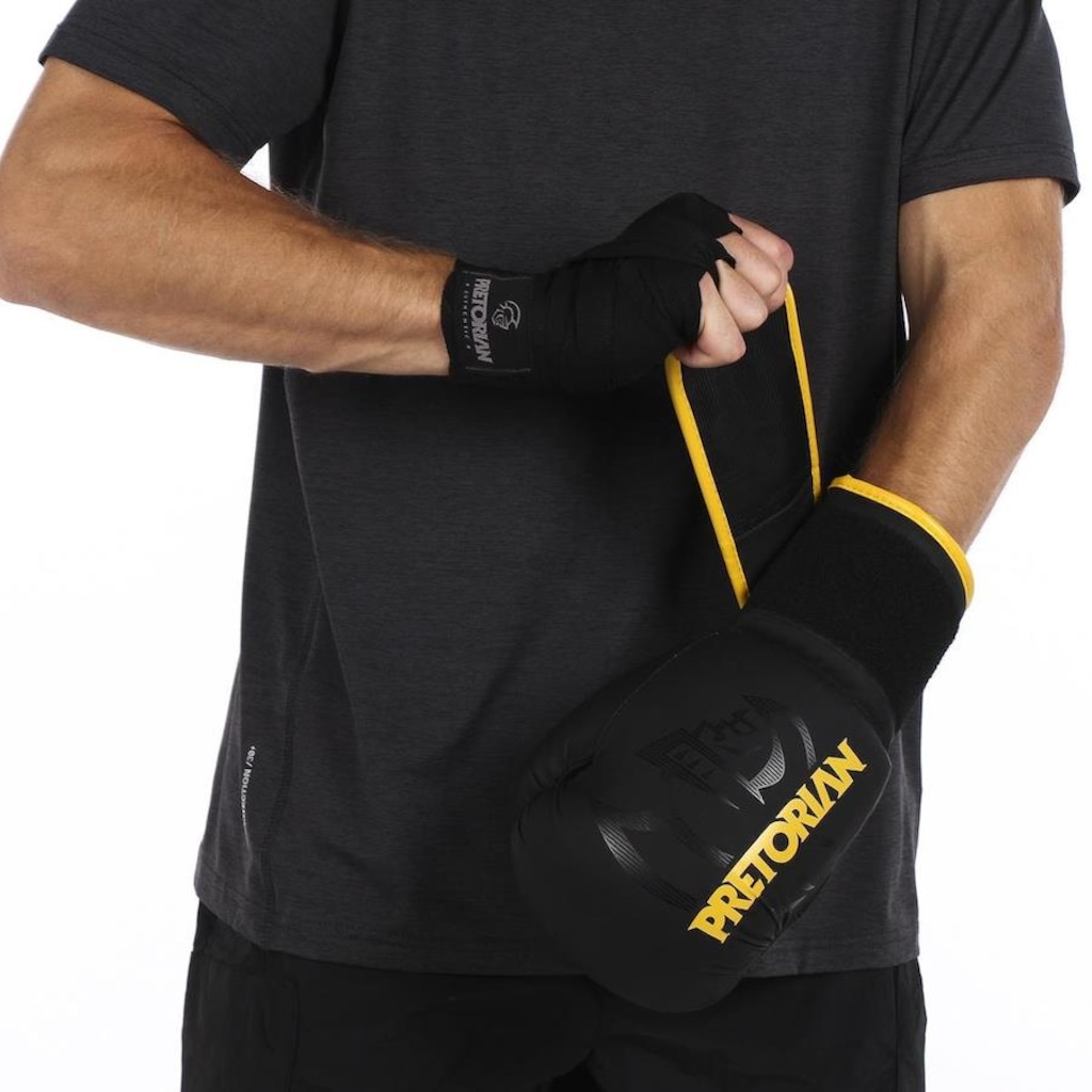 Imagem 5 do produto Kit Luvas de Boxe e Muay Thai Pretorian Fx2 + Bandagem + Bucal