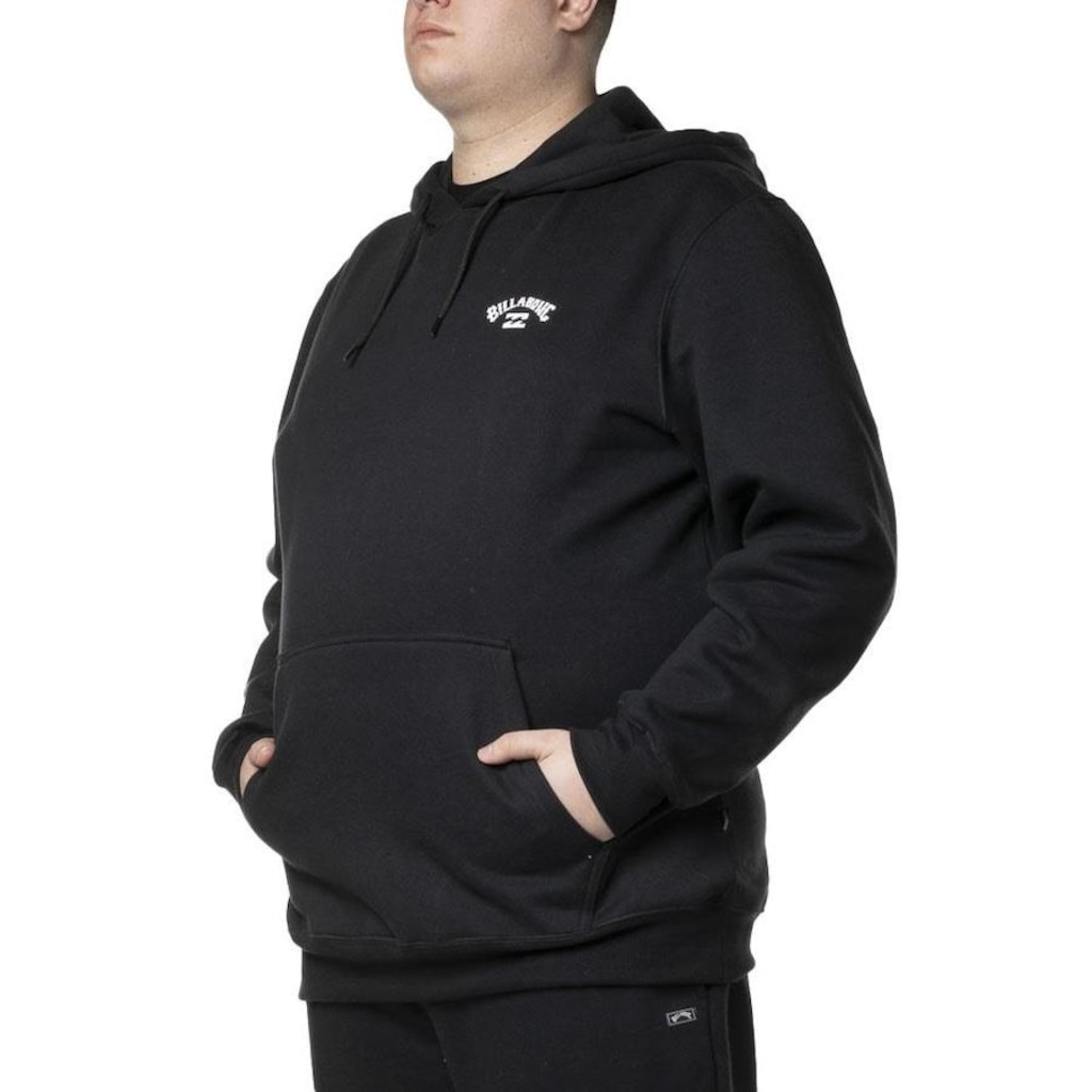 Imagem 3 do produto Blusão de Moletom Billabong Canguru Small Arch Plus Size - Masculino
