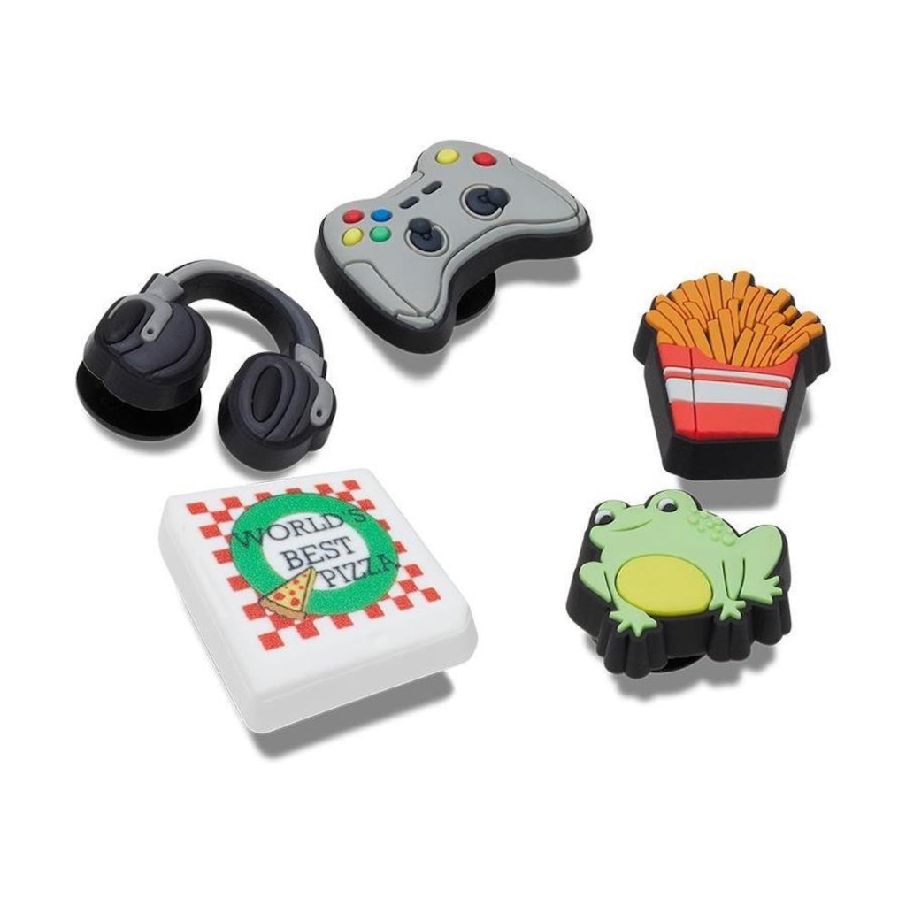 Imagem 2 do produto Kit Jibbitz? Crocs Foi Jogar Pack com 5 Peças