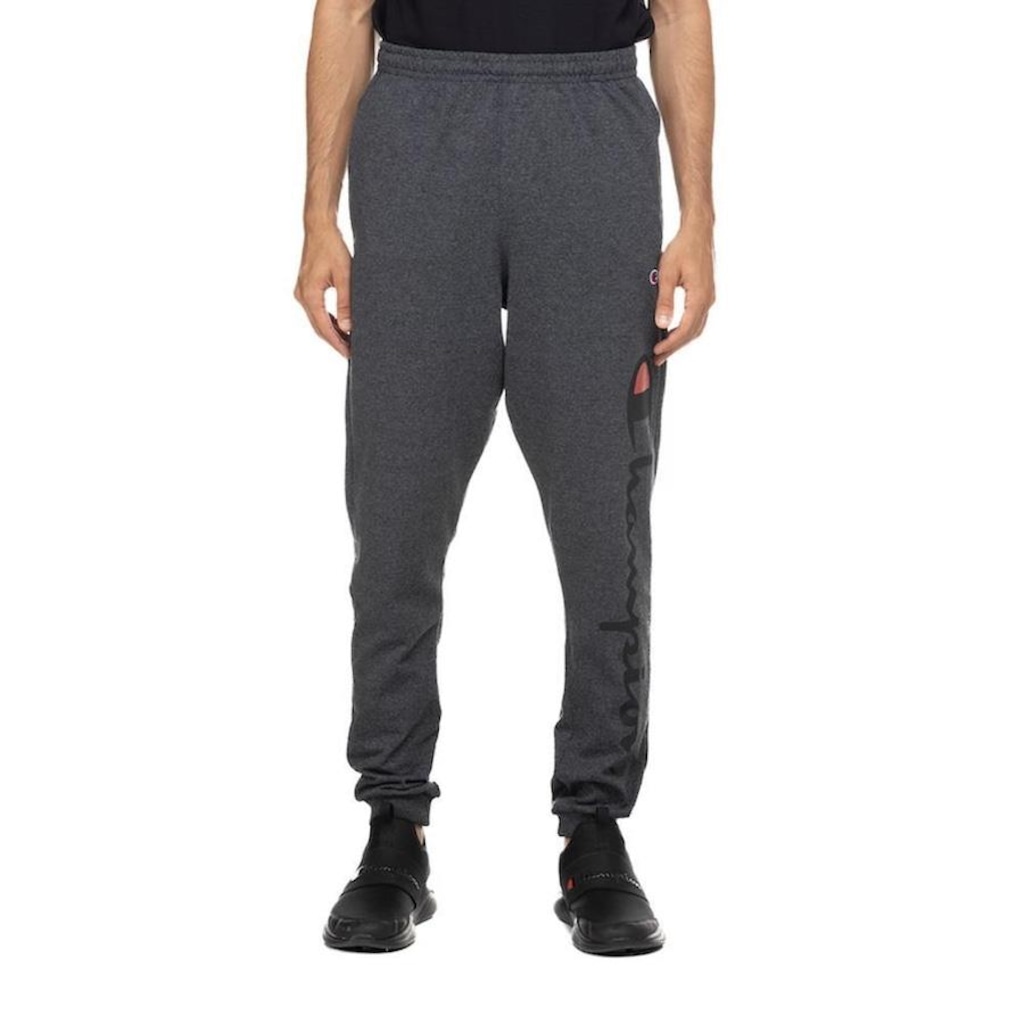 Imagem 3 do produto Calça de Moletom Champion Felpado Script Vertical - Masculina