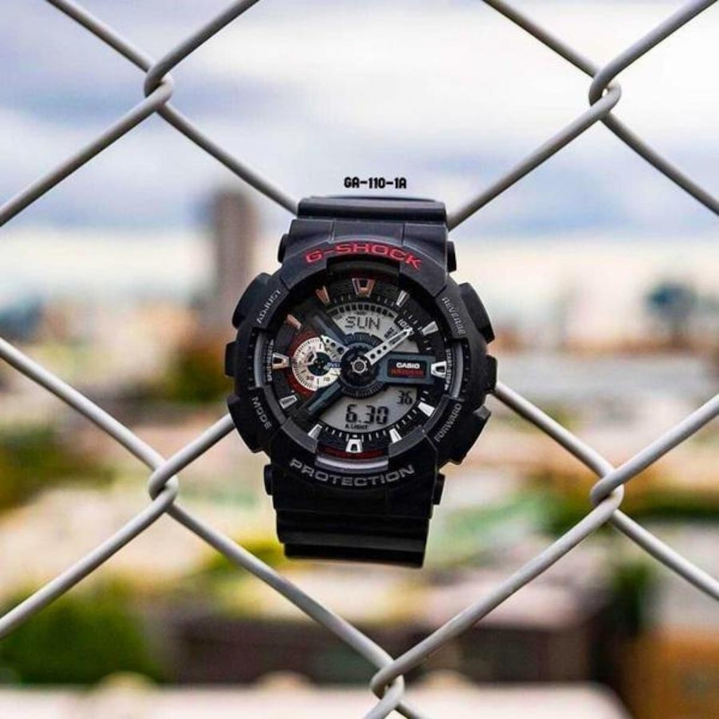 Imagem 4 do produto Relógio Casio G-Shock Ga-110-1Adr - Masculino - G-Shock Ga-110