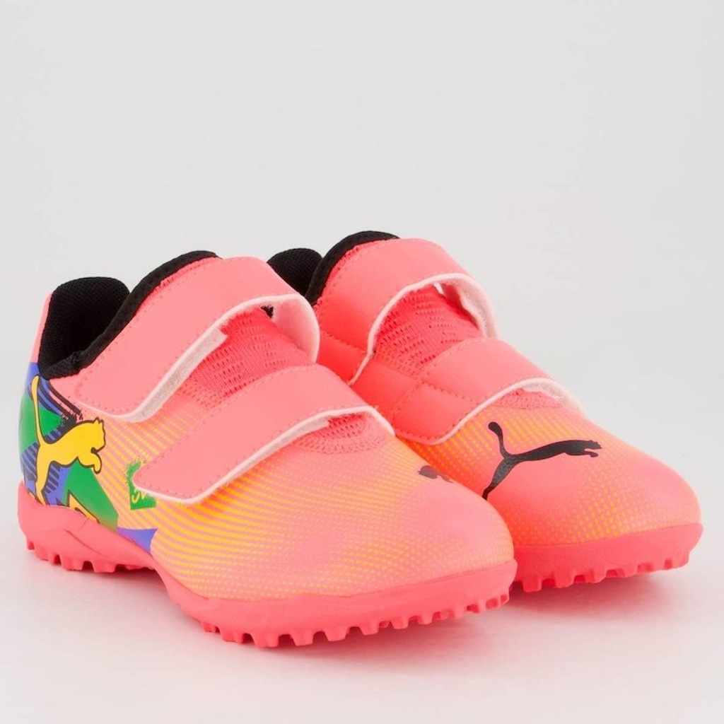 Imagem 2 do produto Chuteira Futsal Puma com Velcro Future 7 Play Neymar Jr - Infantil