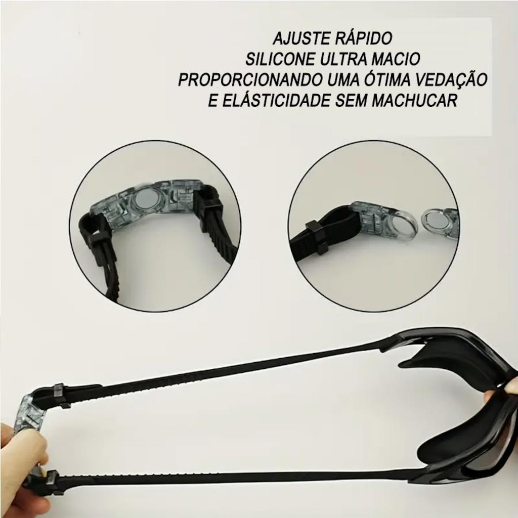 Imagem 4 do produto Óculos de Natação Gold Sports Elite Performance 9.0 High Definition