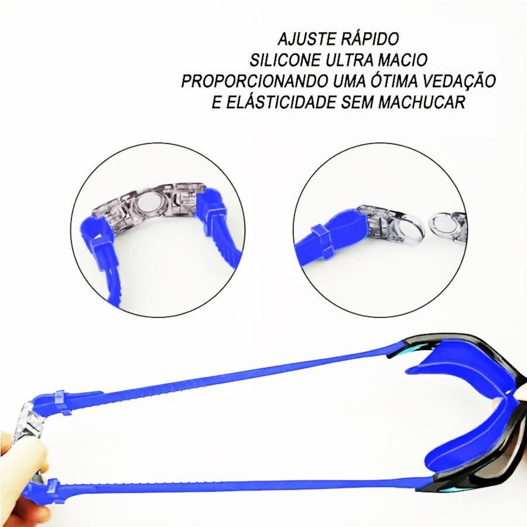 Imagem 3 do produto Óculos de Natação Gold Sports Elite Performance 9.0 High Definition