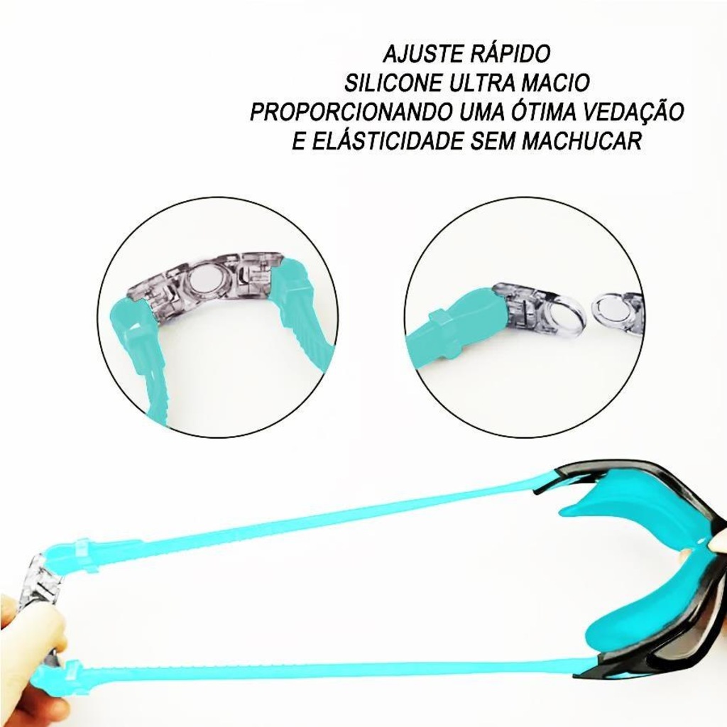 Imagem 4 do produto Óculos de Natação Gold Sports Elite Performance 9.0 High Definition