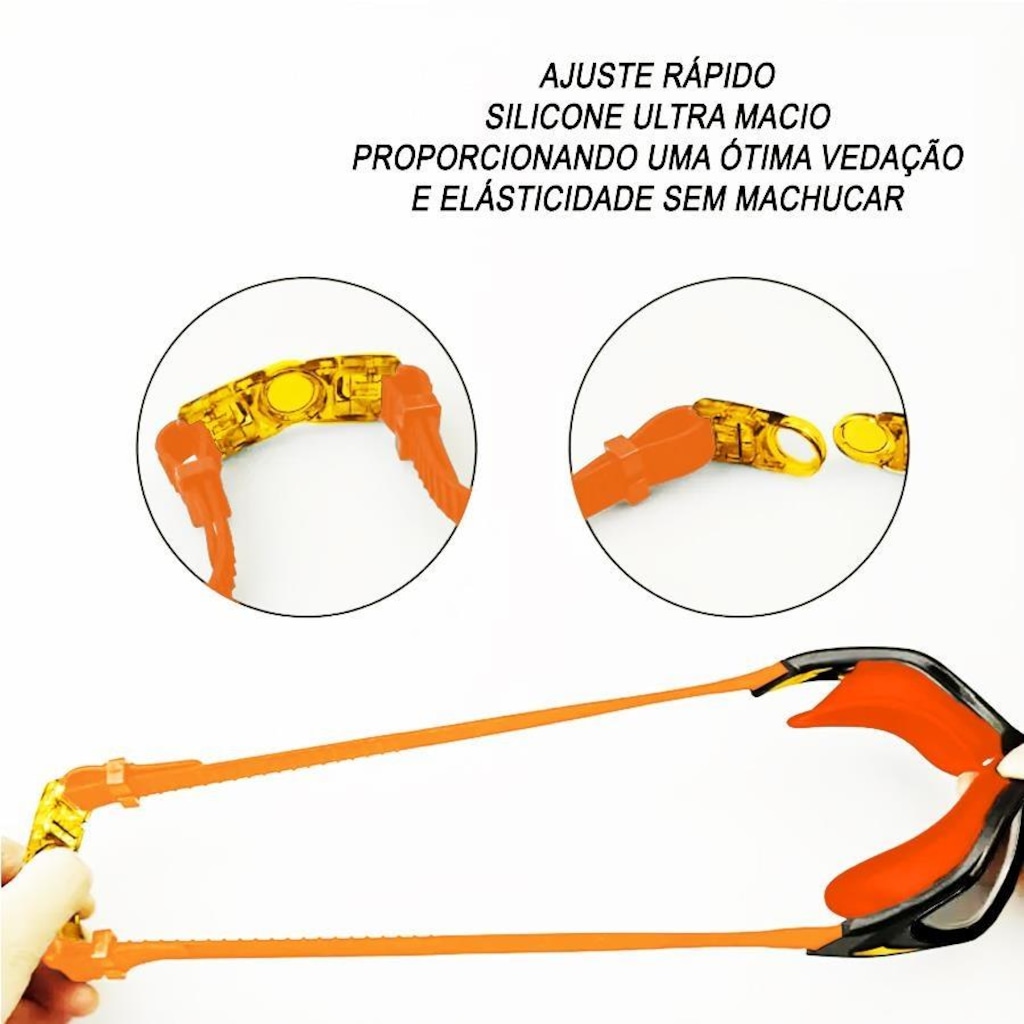 Imagem 4 do produto Óculos de Natação Gold Sports Elite Performance 9.0 High Definition