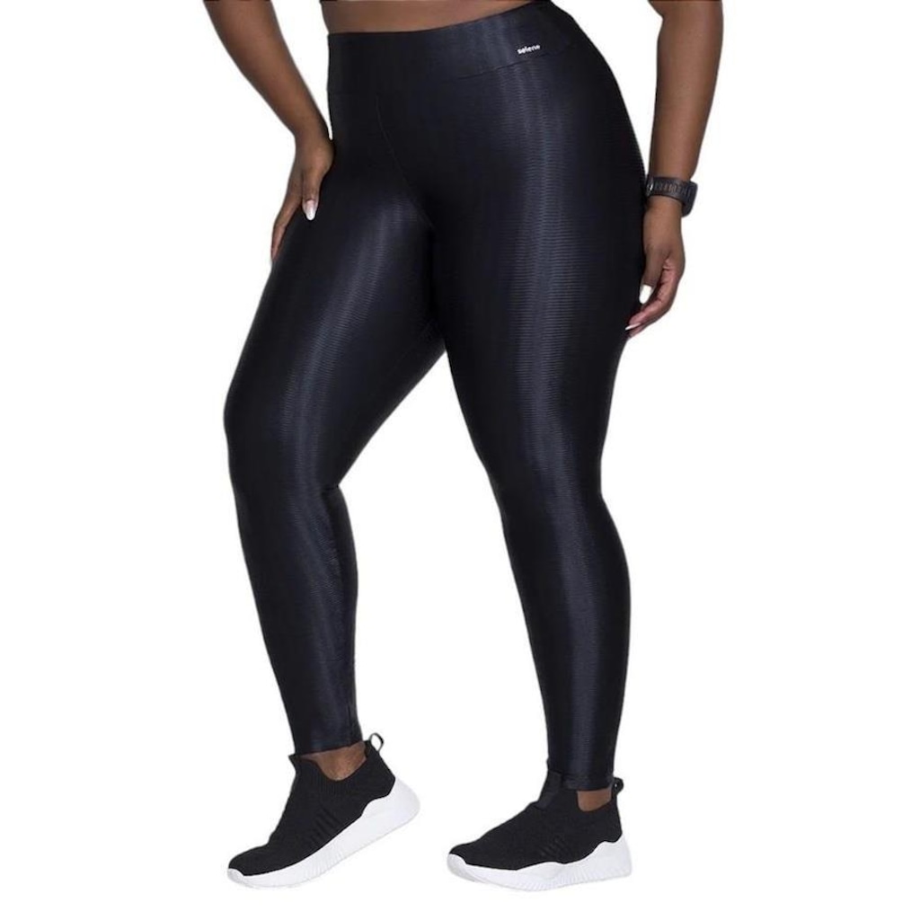 Imagem 3 do produto Conjunto Selene: Top Fitness + Calça Legging 3D Plus Size - Feminino