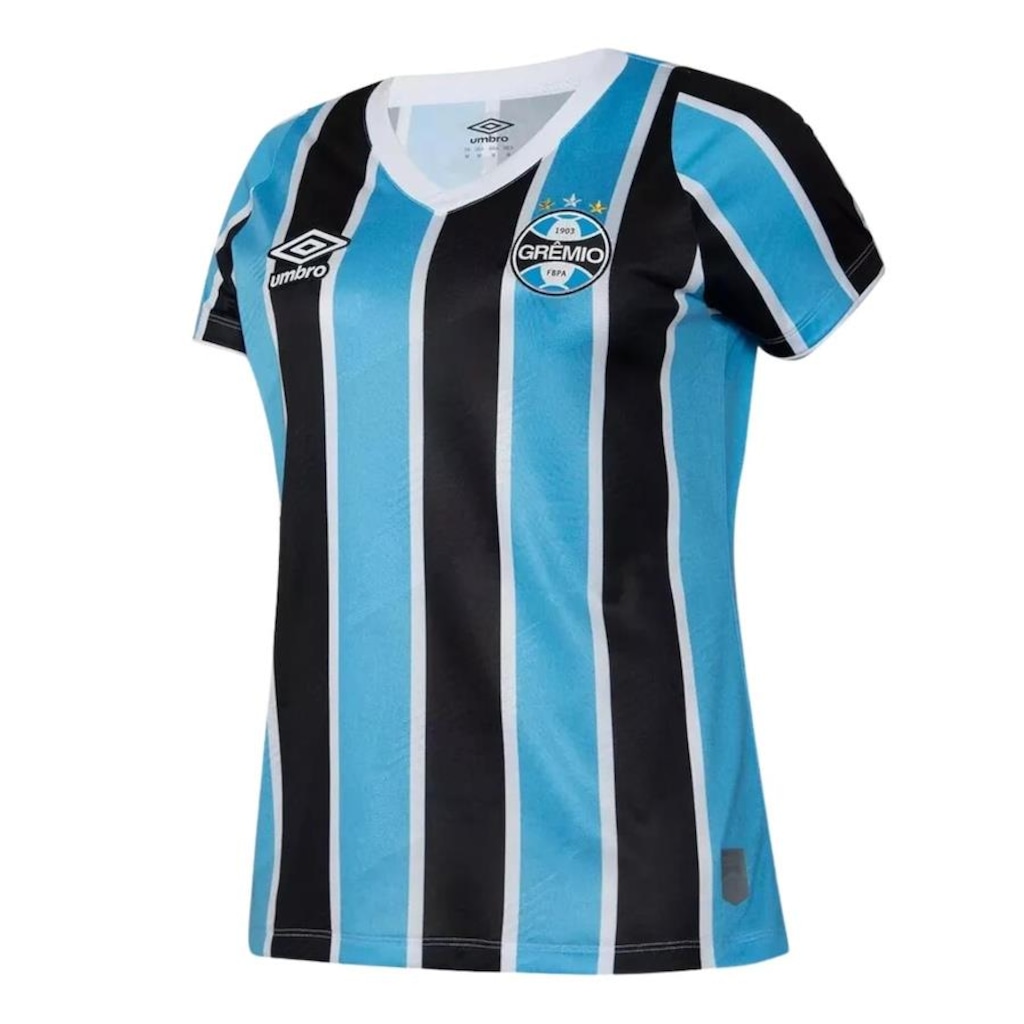 Imagem 3 do produto Camisa do Grêmio 1 2024/25 Oficial Umbro Torcedora - Feminina