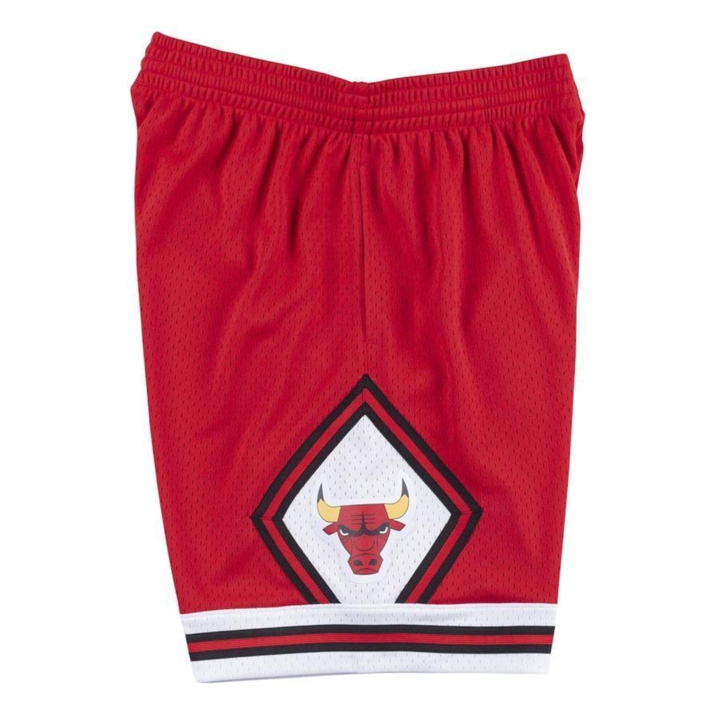 Imagem 4 do produto Shorts Mitchell & Ness Swingman Chicago Bulls Road 1975-76 - Masculino
