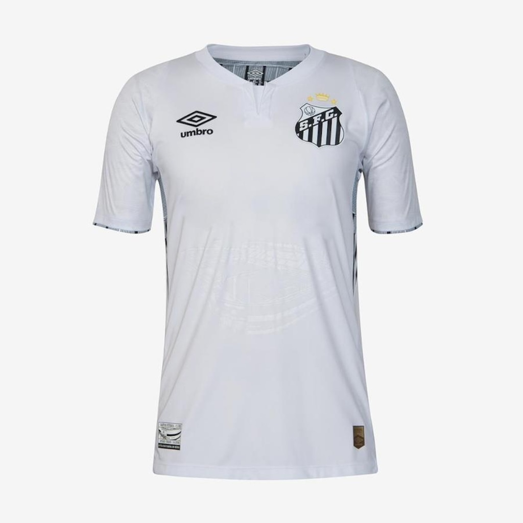 Imagem 1 do produto Camisa do Santos Oficial 1 2024 Jogador S/N Umbro - Masculina
