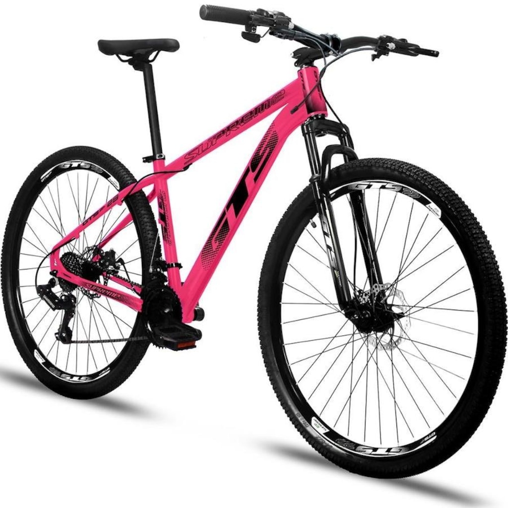 Imagem 2 do produto Bicicleta Aro 29 GTS Alumínio Supreme Freio a Disco Câmbio Shimano 21 Marchas - Unissex