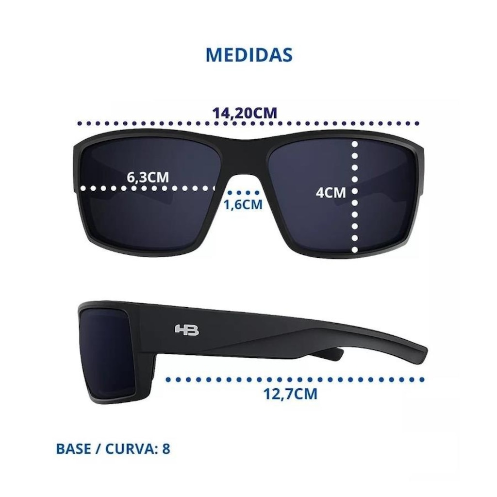 Imagem 4 do produto Óculos de Sol Masculino HB Narrabeen
