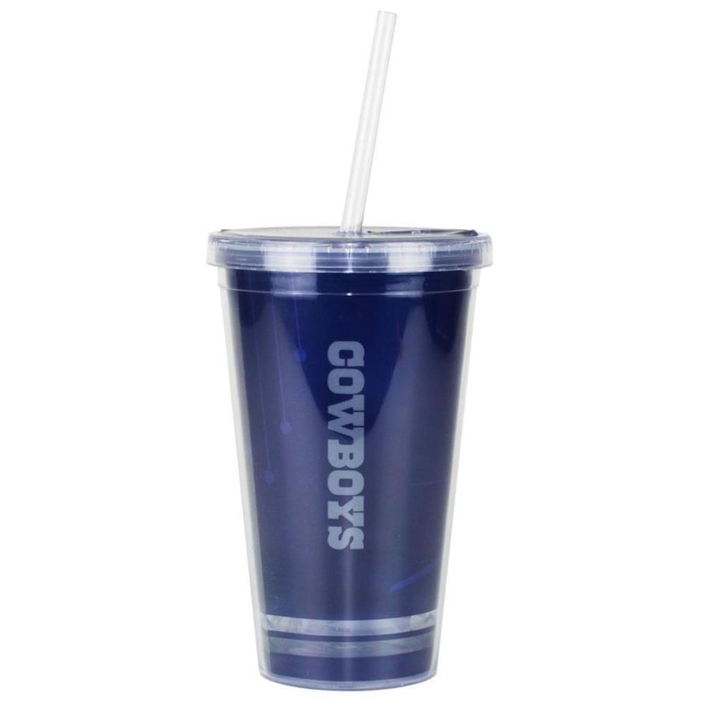 Imagem 2 do produto Copo com Canudo Dallas Cowboys Nfl