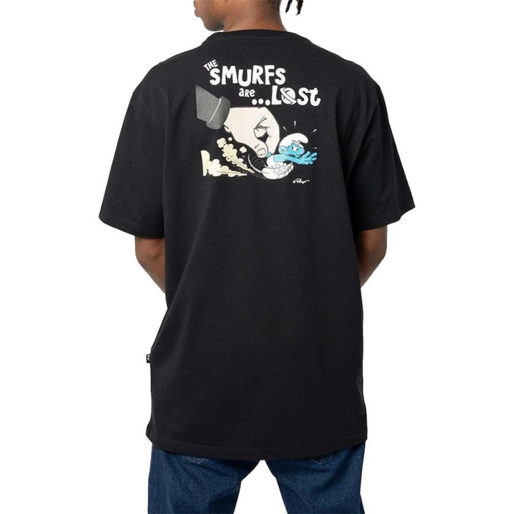 Imagem 2 do produto Camiseta Lost Sheep The Smurfs Are Lost - Masculina