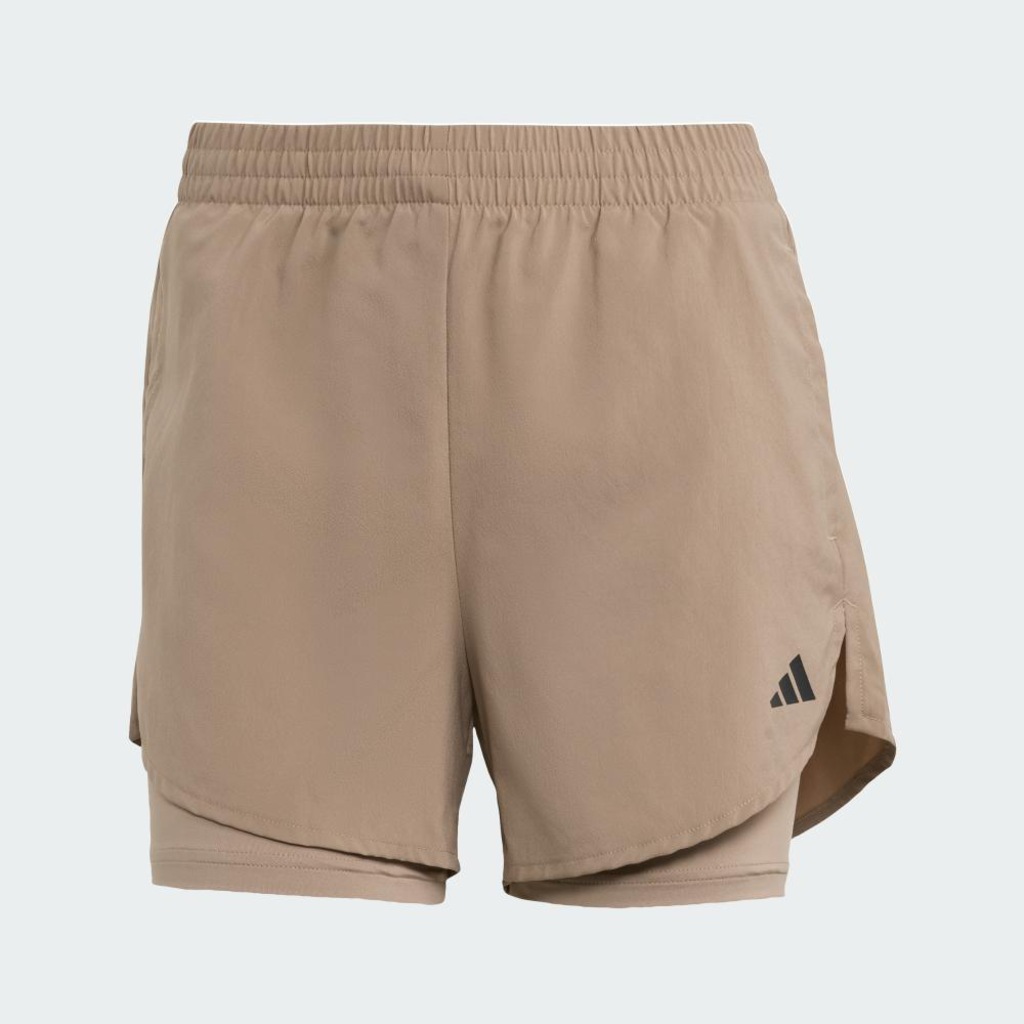 Imagem 2 do produto Shorts adidas Dois em Um Aeroready Made For Training Minimal - Feminino