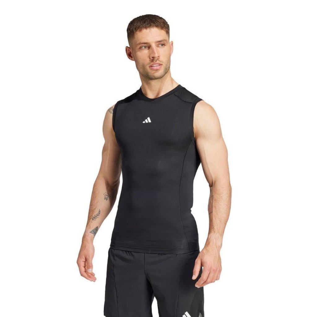 Imagem 2 do produto Camiseta Regata adidas Techfit Compression - Masculina