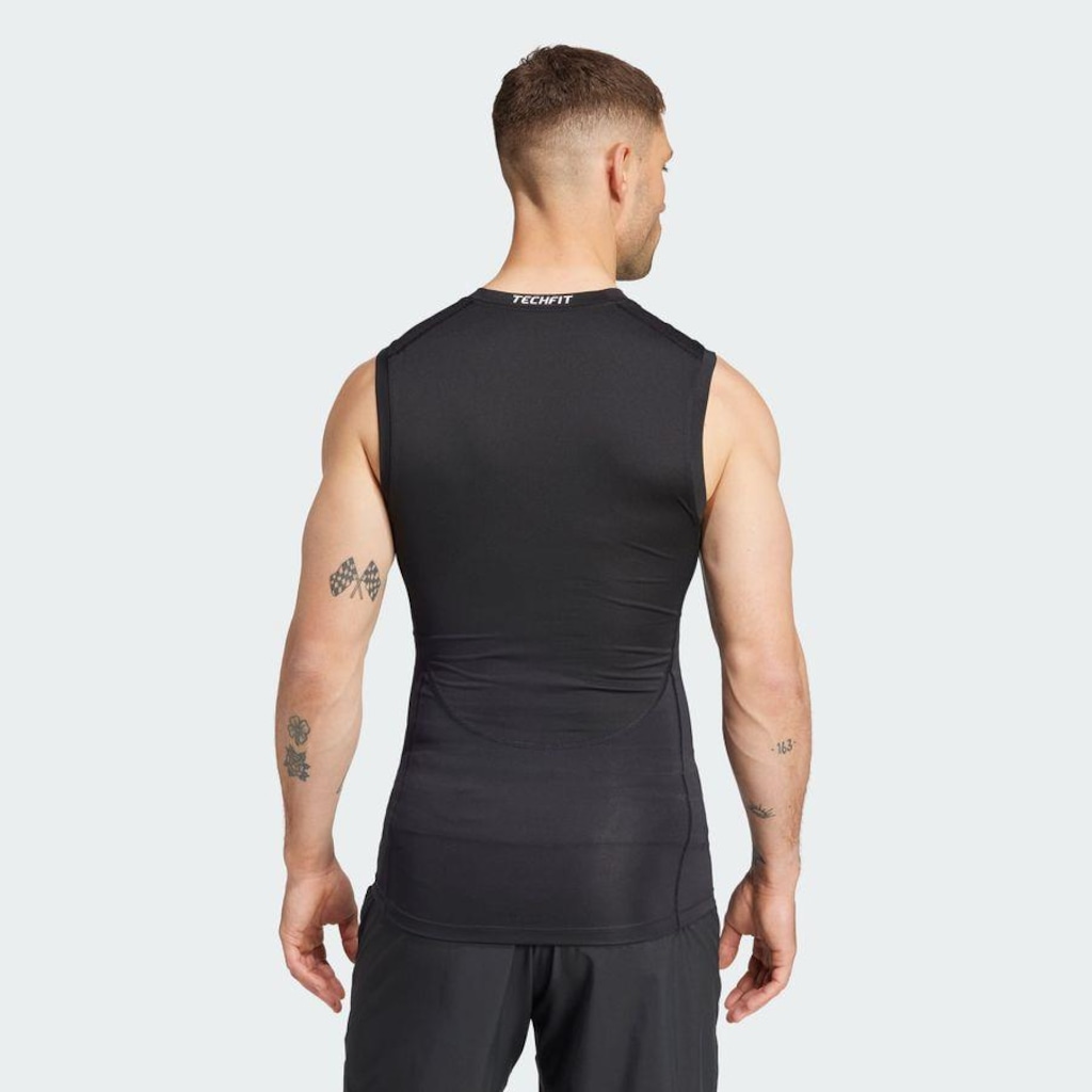 Imagem 5 do produto Camiseta Regata adidas Techfit Compression - Masculina