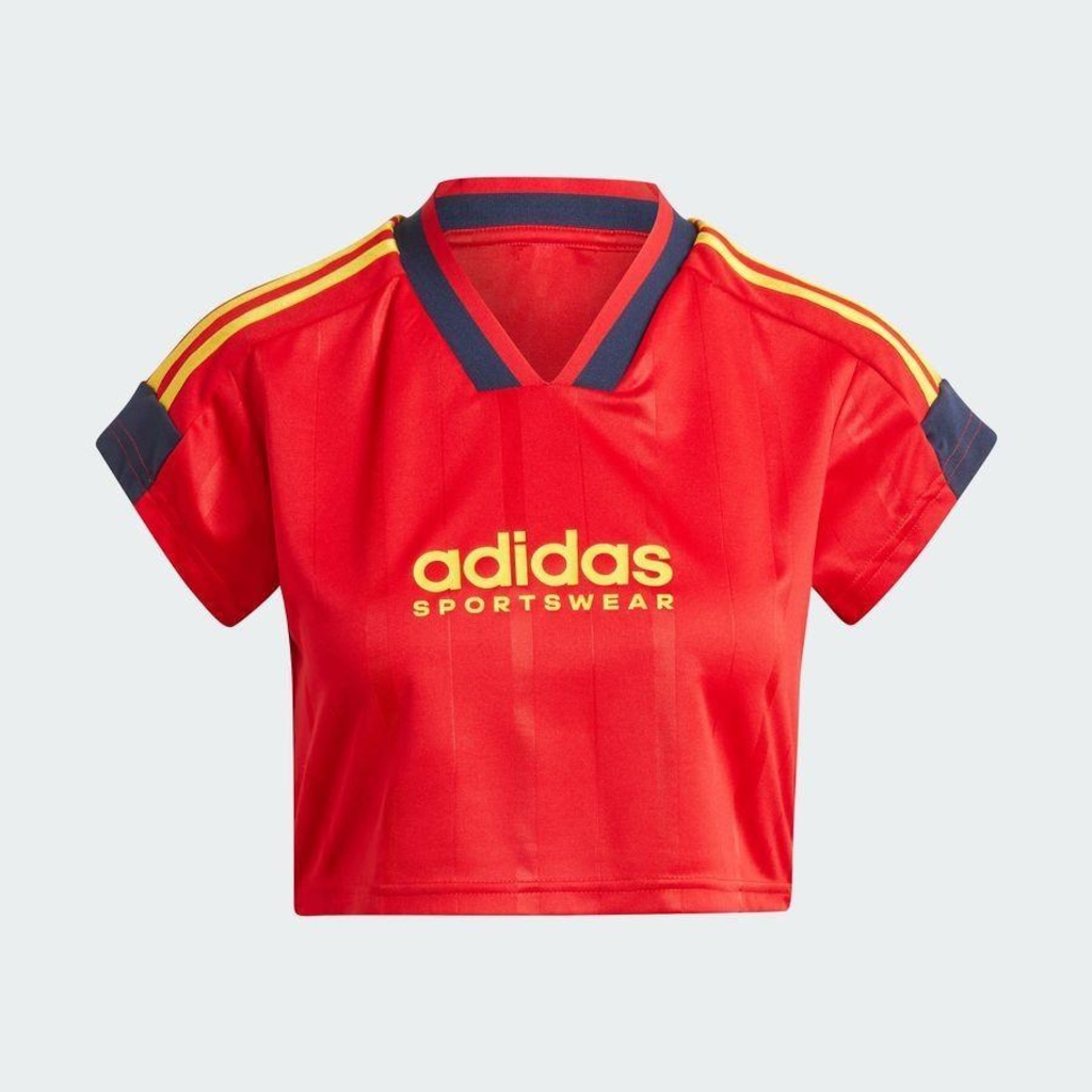 Imagem 4 do produto Blusa Cropped adidas Tiro Cut Três Listras - Feminina