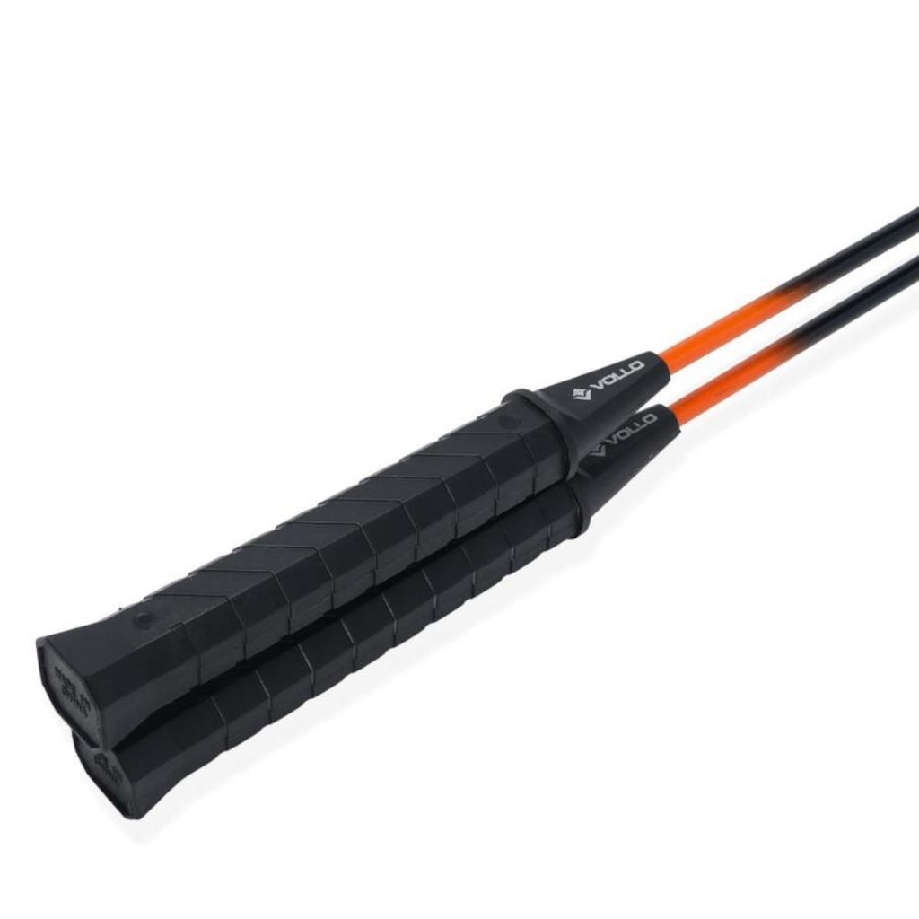 Imagem 4 do produto Kit Badminton Vollo com 2 Raquetes e 2 Petecas de Nylon