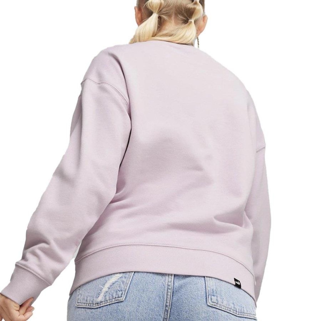 Imagem 2 do produto Blusão de Moletom Puma Crew Tr - Feminino